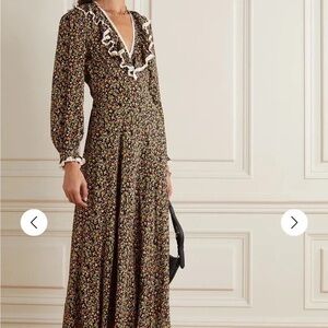 Dôen Eugenie Dress - Ink Montpellier Floral Size M